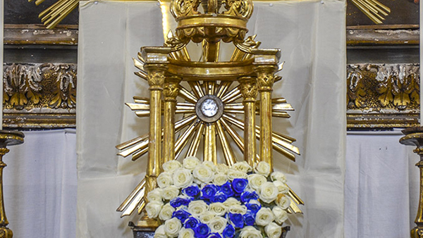 Dettaglio Altare della Chiesa di San Pietro Apostolo