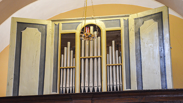 Organo della Chiesa di Sant'Antonio Abate