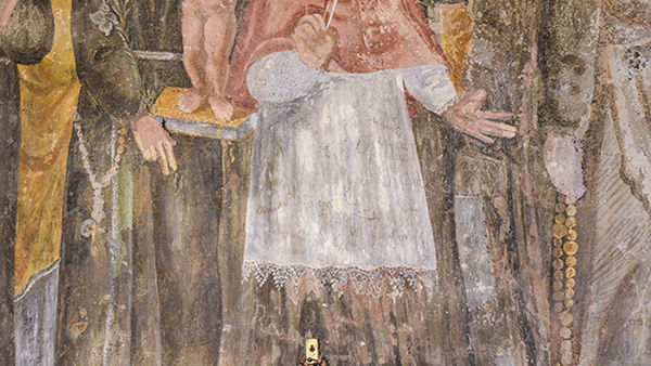 Crocifisso e Affresco - Eremi di San Benedetto